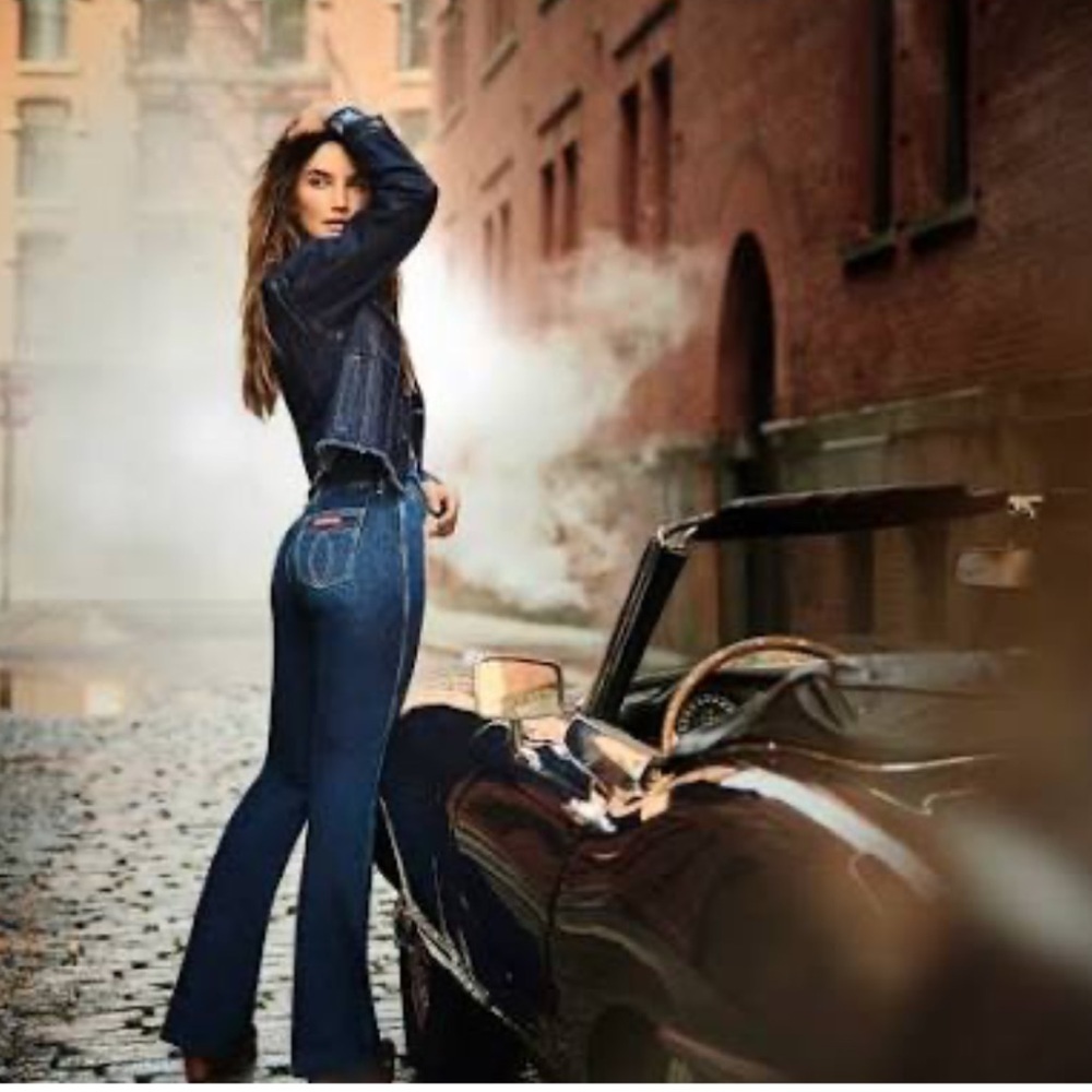SASSON x JOHNNY WAS Lumiere Wide Leg Jean in True Blue Rinse Size 26 NWT 98 - Picture 3 of 12